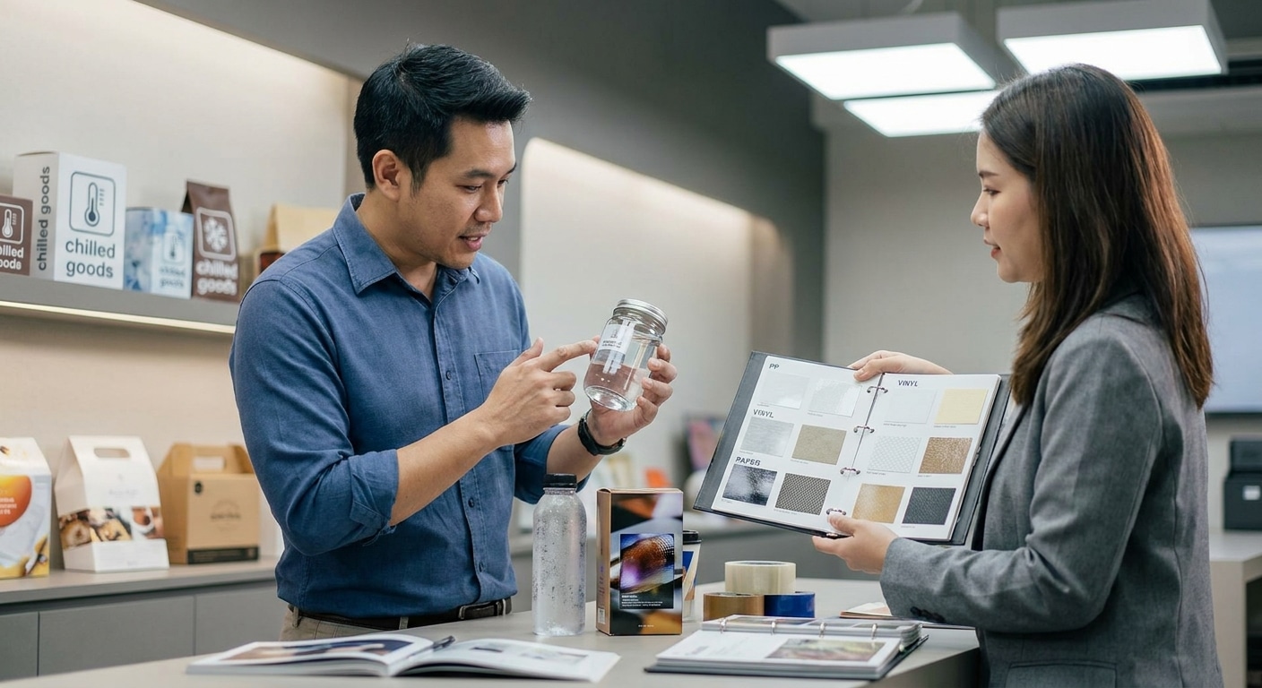 วิธีเลือกสติ๊กเกอร์ฉลากสินค้าให้เหมาะกับแพคเกจจิ้ง - choose-right-product-sticker-label