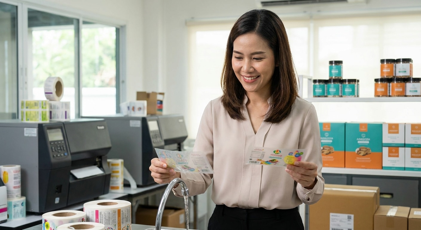 ทริคเลือกสติ๊กเกอร์ฉลากสินค้า PP PVC แบบไหนเหมาะกับแบรนด์ - choose-right-sticker-label