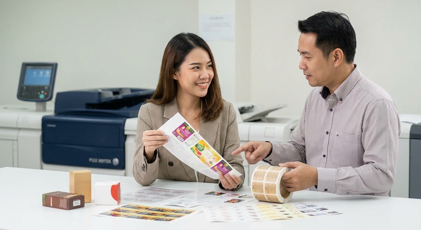 มือใหม่ SME เลือกสติ๊กเกอร์ติดสินค้าอย่างไรให้ปัง? - choose-sticker-material-sme
