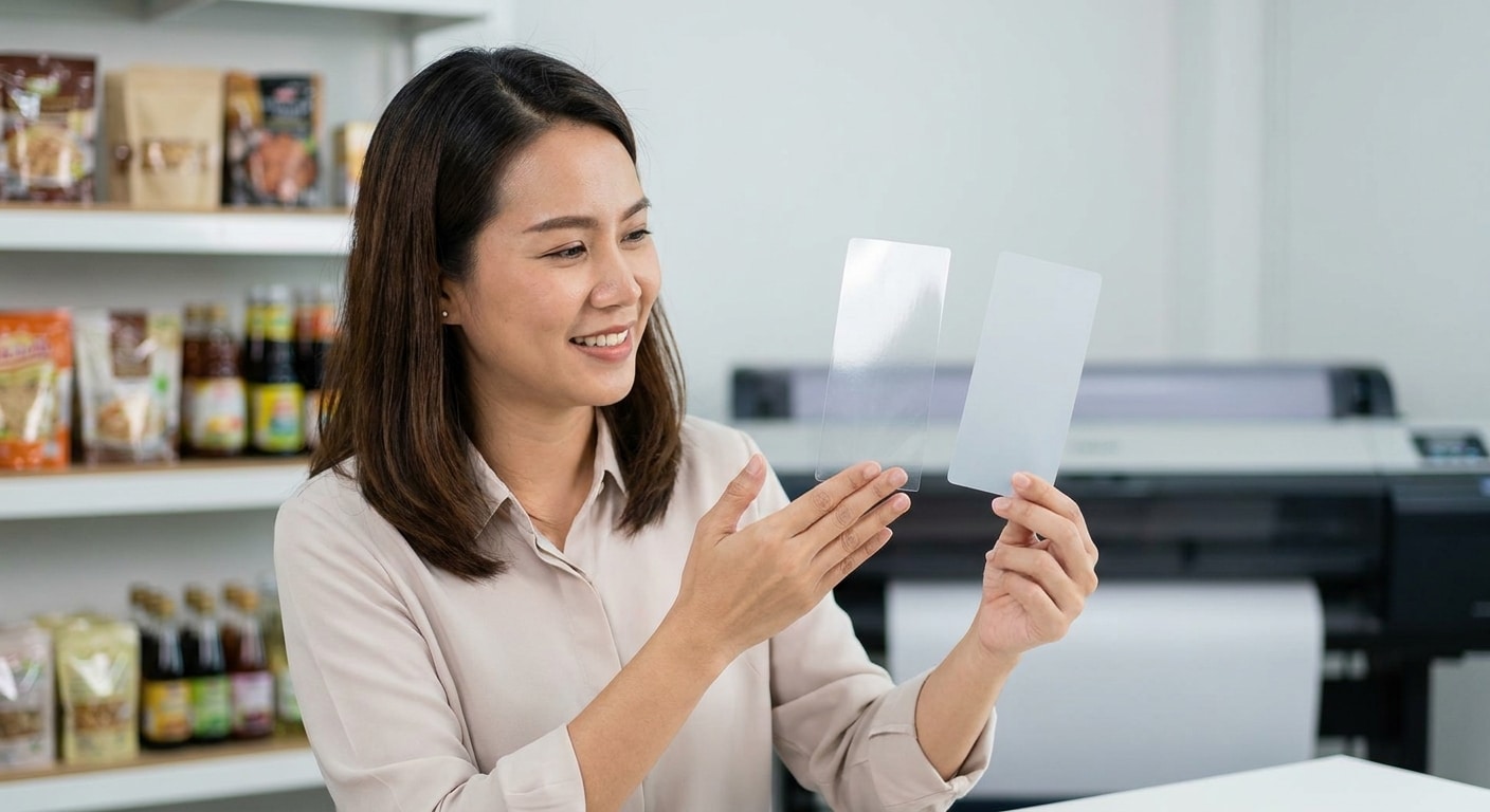 คัมภีร์เลือกสติ๊กเกอร์ฉลากสินค้า PP vs PVC ต่างกันอย่างไร? - choose-sticker-pp-vs-pvc