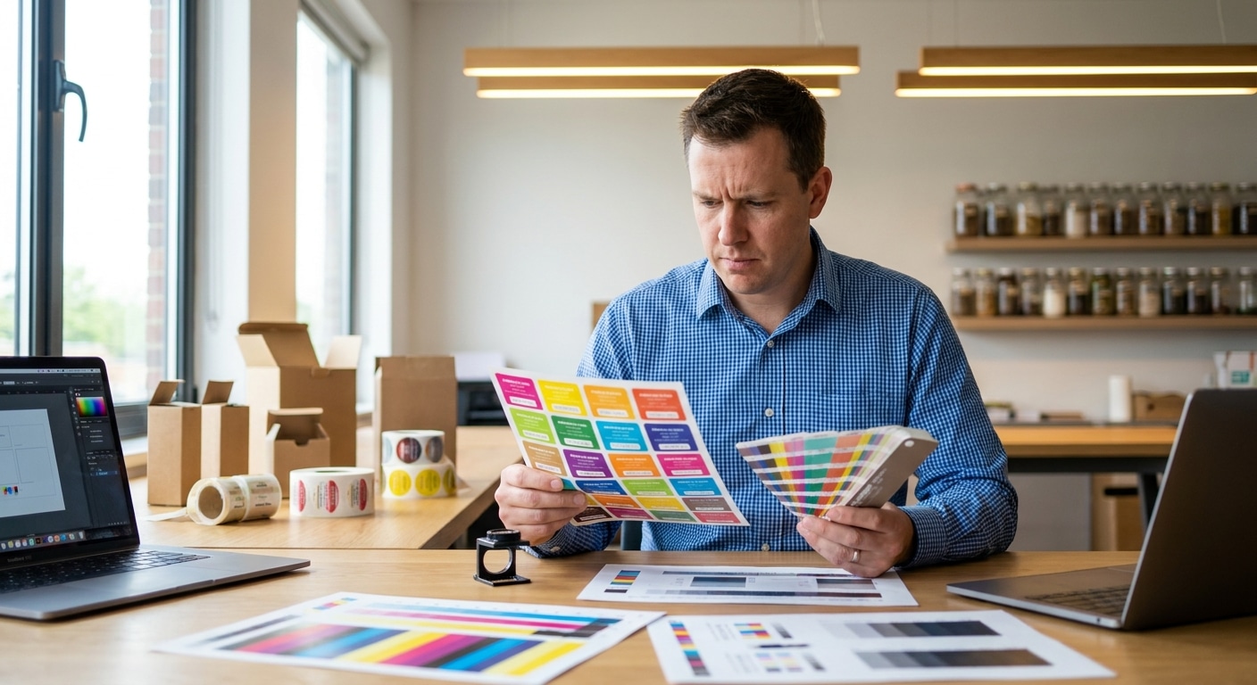 รู้ก่อนพิมพ์! ตั้งค่าไฟล์ CMYK ให้ฉลากสินค้าสีสดไม่เพี้ยน - cmyk-color-printing-guide-sme