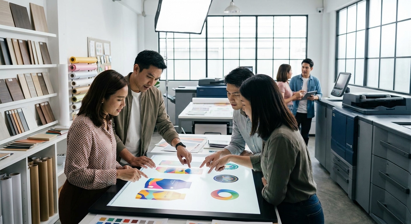 เทรนด์สี 2026: ออกแบบโลโก้และแพคเกจจิ้งมัดใจลูกค้า SME - color-trend-branding-design-sme