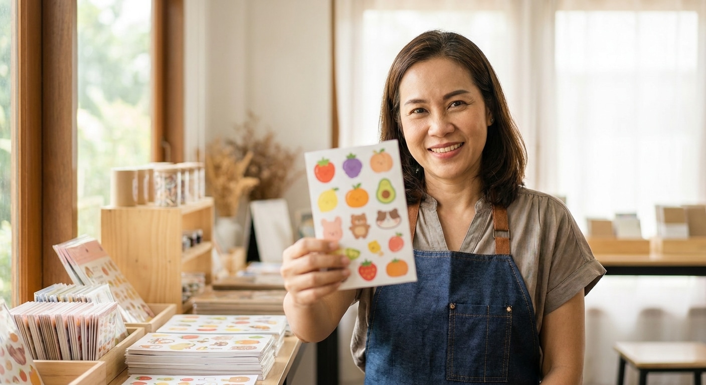 สติ๊กเกอร์ไดคัทสร้างความต่าง! ไอเทมลับอัปเกรดแบรนด์ SME - diecut-sticker-upgrade-sme-brand