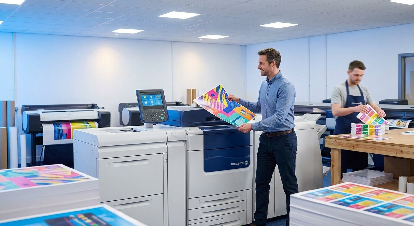 อัปเดตเทคโนโลยีการพิมพ์ 2026 ยกระดับงานป้ายและฉลาก SME - digital-print-tech-2026