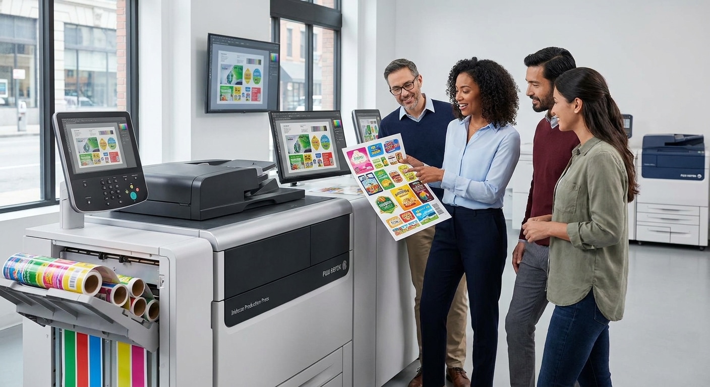 เจาะลึกเทคโนโลยี Digital Print 2026 พิมพ์ฉลากสีสดฉบับ SME - digital-print-tech-sme-2026