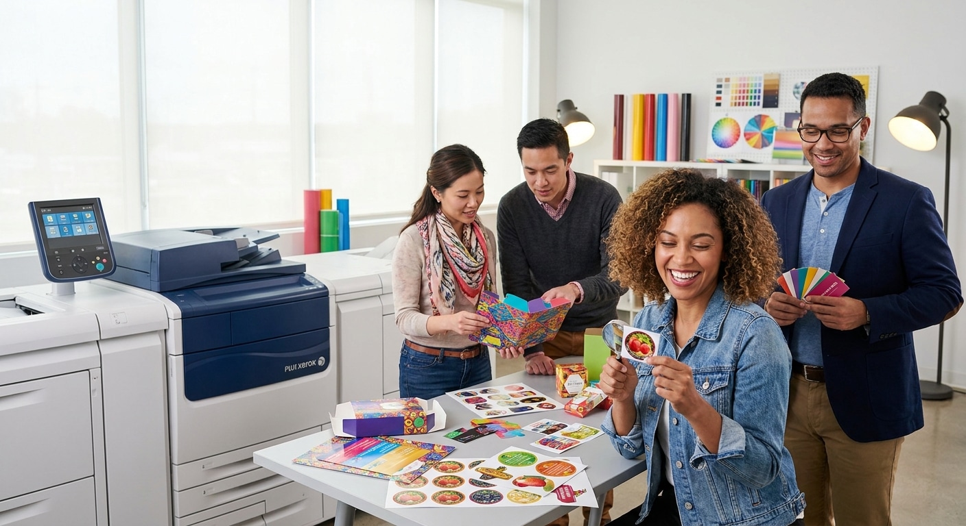 ทำไม SME ควรพิมพ์ดิจิทัลด้วย Fuji Xerox? สีสด คมชัด - digital-printing-fuji-xerox-tech