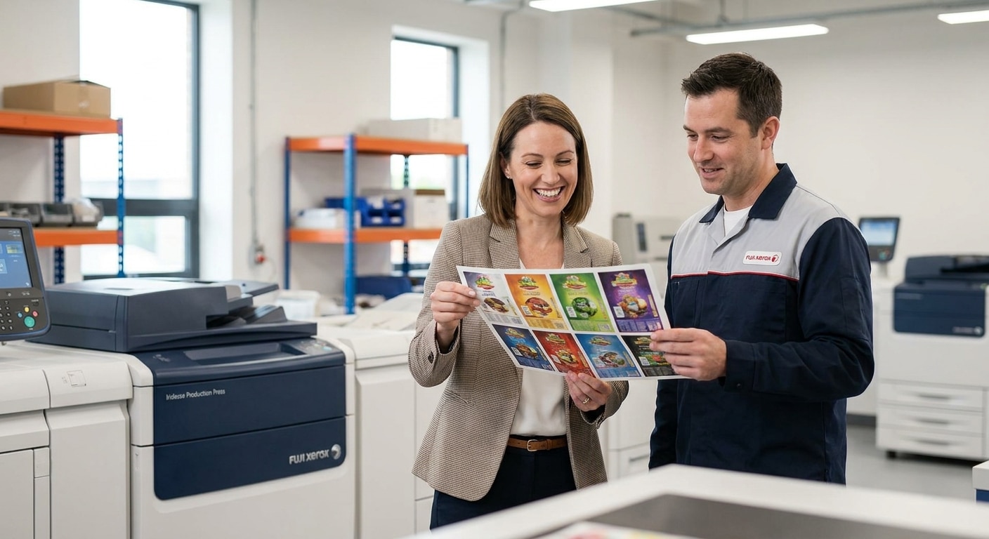 เทคโนโลยีพิมพ์ดิจิทัล Fuji Xerox อัปเกรดฉลาก SME ให้พรีเมียม - digital-printing-fuji-xerox-tech