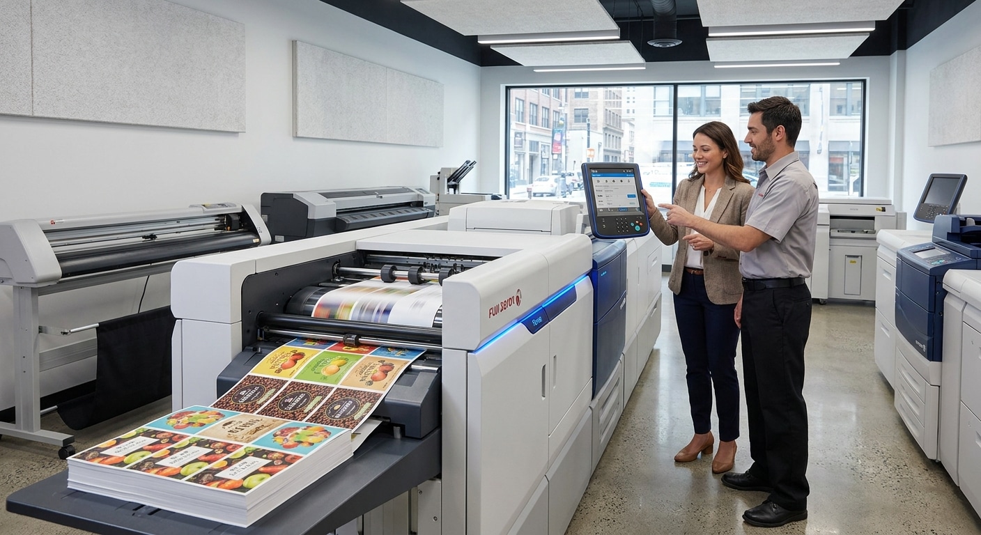 นวัตกรรมเครื่องพิมพ์ 2026! พิมพ์ฉลากสีสดช่วย SME อัปยอดขาย - digital-printing-tech-2026
