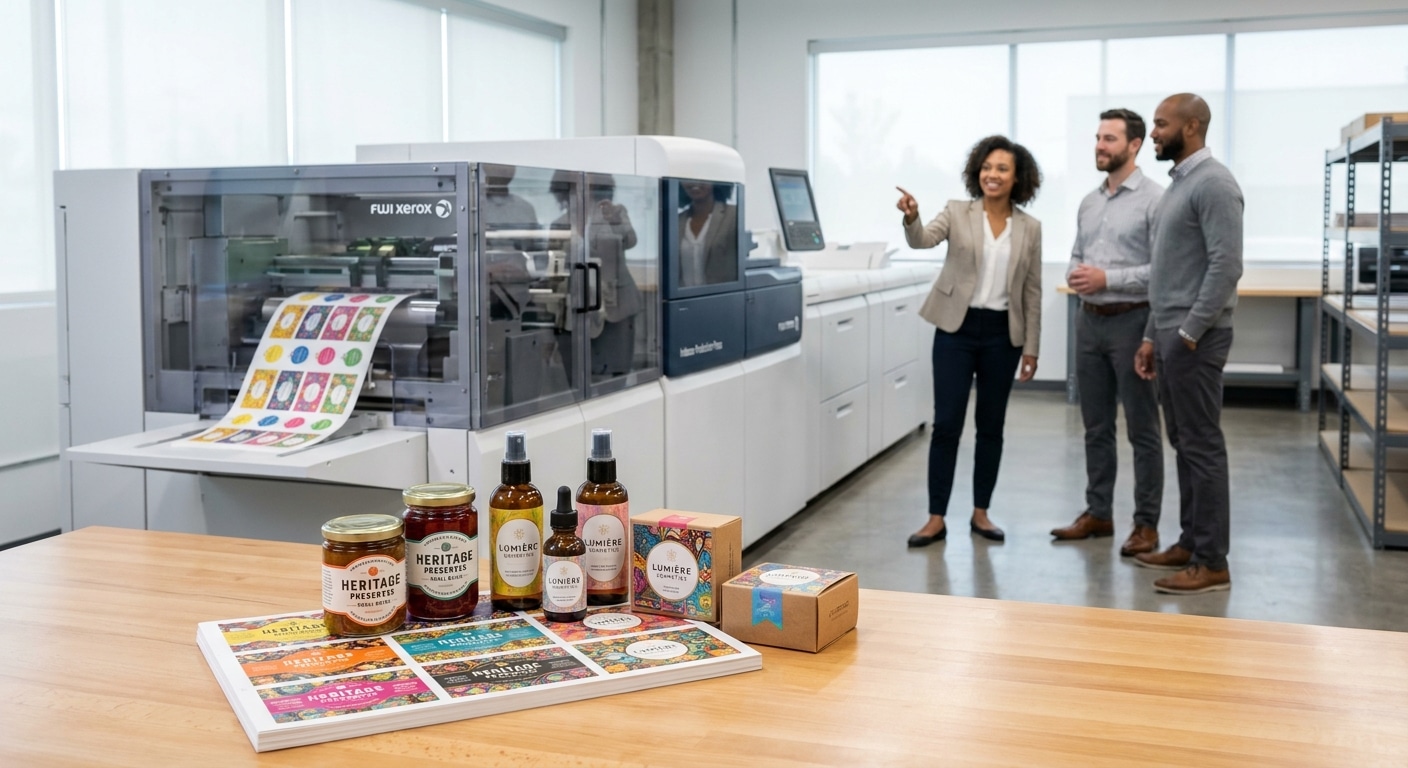 เทคโนโลยีพิมพ์ดิจิทัล ยกระดับฉลากสินค้า SME ให้ดูแพง - digital-printing-tech-sme