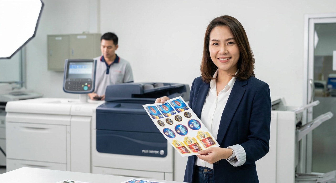 เทคโนโลยีการพิมพ์ปี 26! พิมพ์สติ๊กเกอร์อย่างไรให้คุ้มงบ SME - digital-printing-tech-sme-2026
