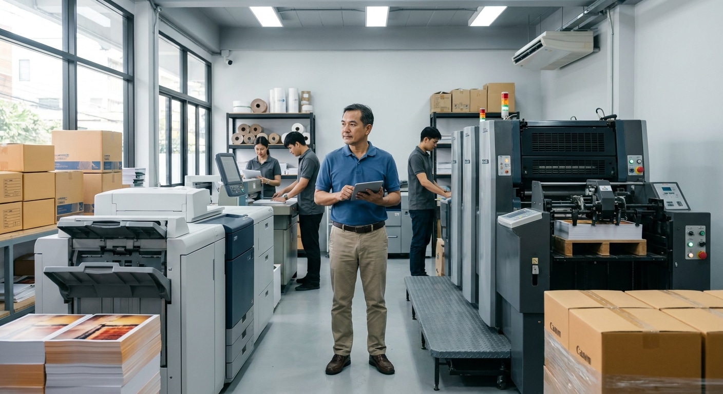 Digital vs Offset: SME เลือกพิมพ์ระบบไหนให้คุ้มค่าที่สุด? - digital-vs-offset-printing-for-sme