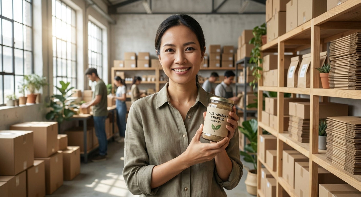 เทรนด์สิ่งพิมพ์ปลายปี 26! ฉลากสินค้ารักษ์โลกดันยอด SME - eco-friendly-label-trend-2026