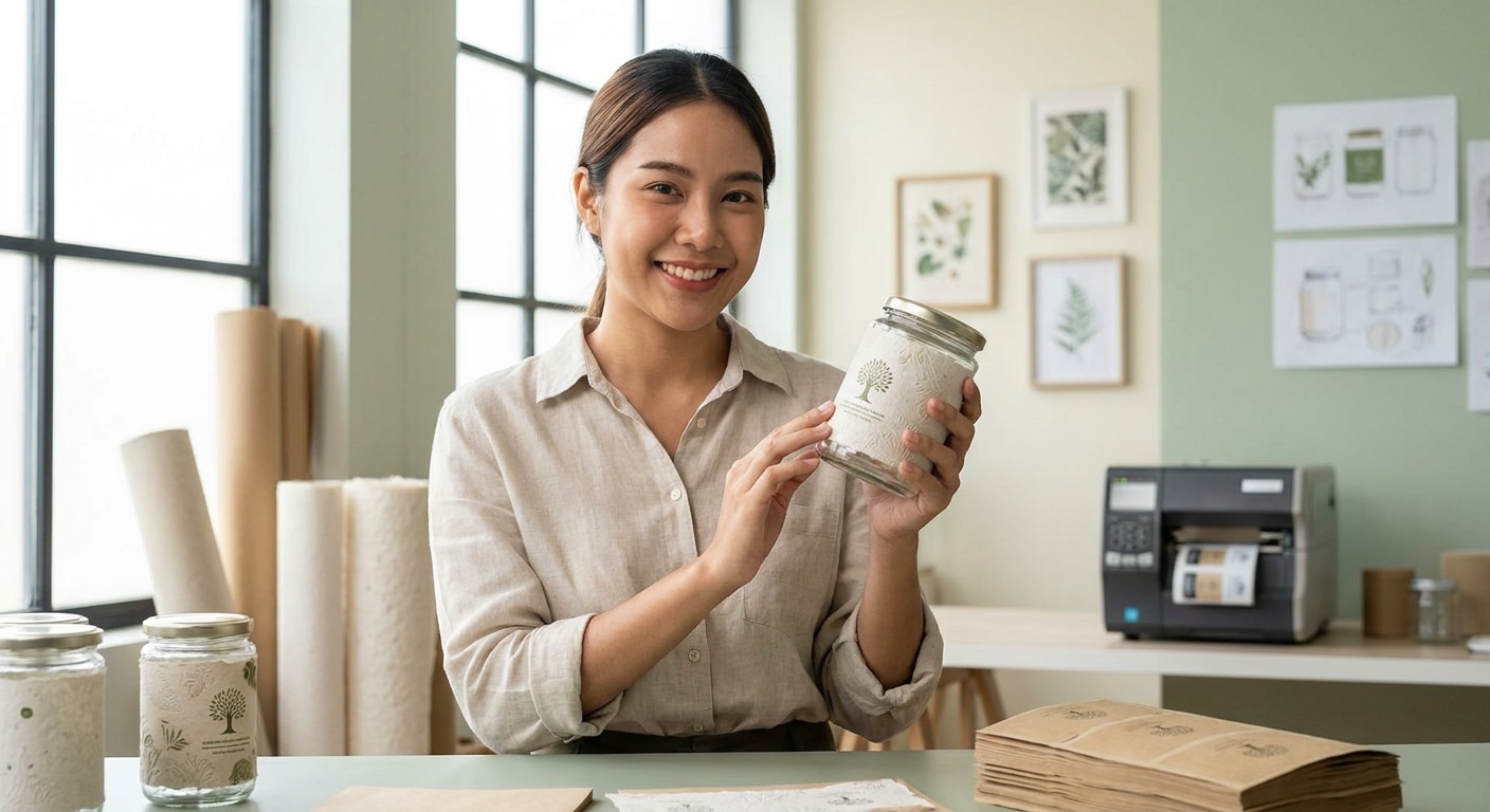เทรนด์พิมพ์ 2026: ฉลากสินค้ารักษ์โลก มัดใจลูกค้า SME - eco-friendly-label-trend-2026