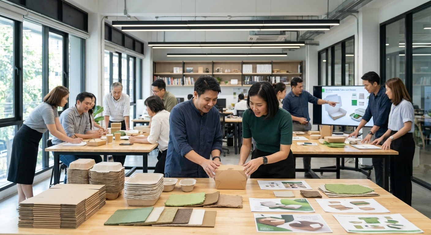อัปเดตเทรนด์สิ่งพิมพ์ 2026! แพ็กเกจจิ้งรักษ์โลกมาแรง - eco-friendly-packaging-print-trend