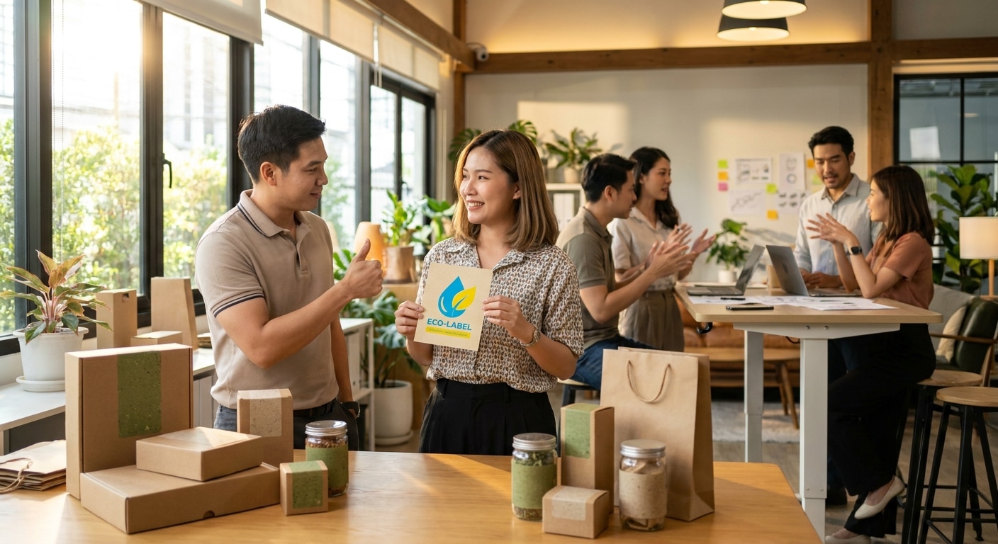 จับตาเทรนด์ 2026: บรรจุภัณฑ์รักษ์โลกดันยอดขาย SME โต - eco-friendly-packaging-print-trend