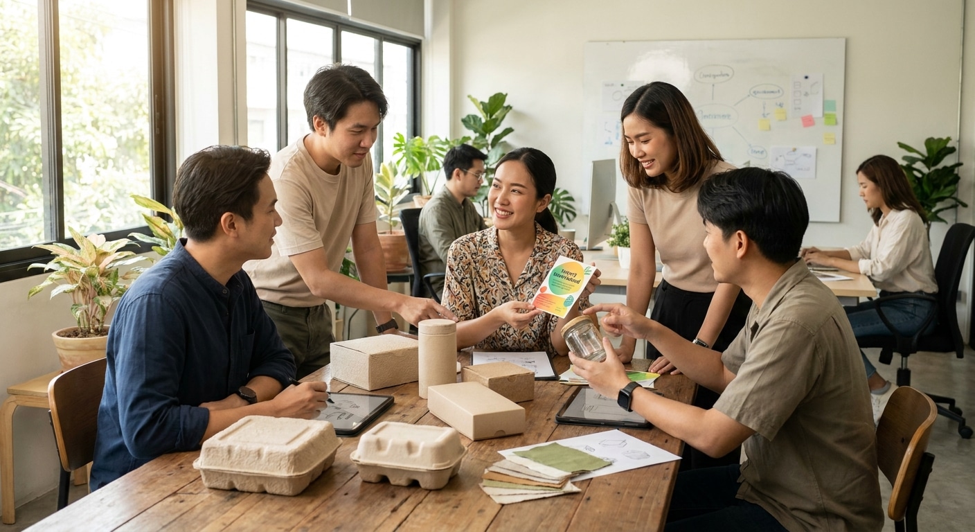 วิเคราะห์เทรนด์บรรจุภัณฑ์รักษ์โลก 2026 โอกาสใหม่ SME ไทย - eco-friendly-packaging-trend-2026