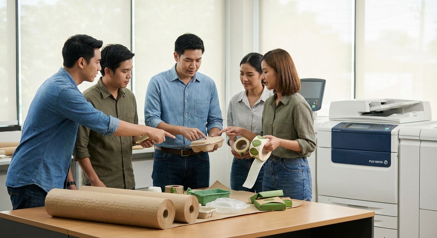 จับตาเทรนด์สิ่งพิมพ์ 2026! แพ็กเกจจิ้งรักษ์โลกดันยอด SME - eco-friendly-packaging-trend-2026
