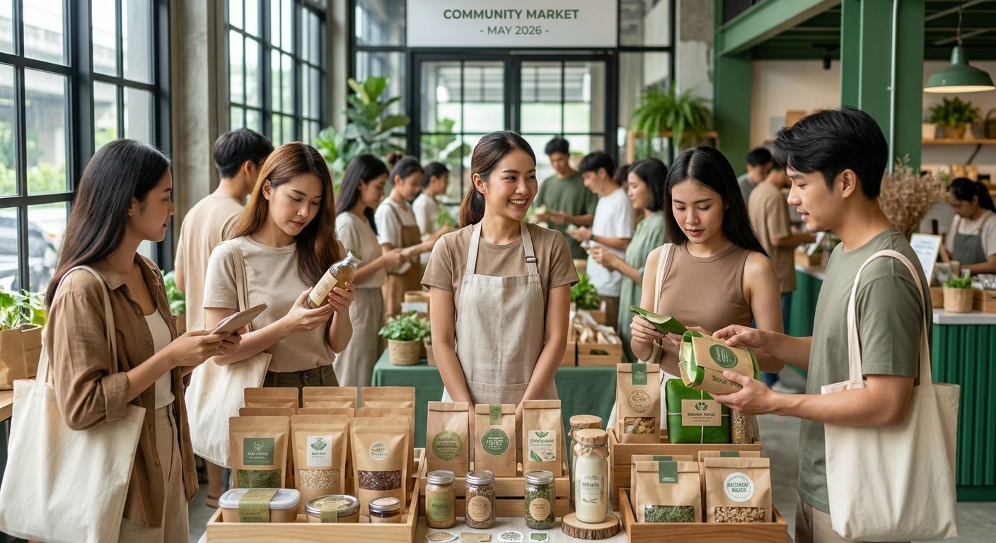 เทรนด์แพคเกจจิ้ง 2026: ฉลากรักษ์โลกมัดใจลูกค้า - eco-friendly-packaging-trend-2026