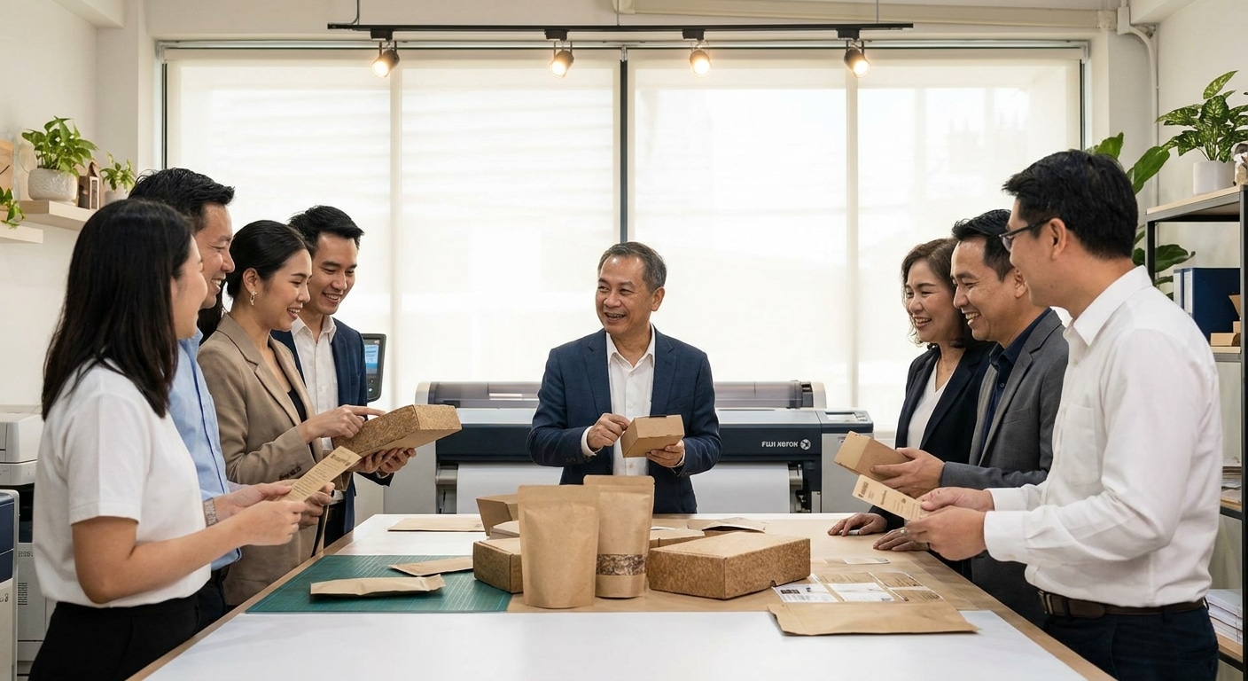 เทรนด์สิ่งพิมพ์ 2026: แพ็กเกจจิ้งรักษ์โลก โอกาสของ SME - eco-friendly-packaging-trend-2026