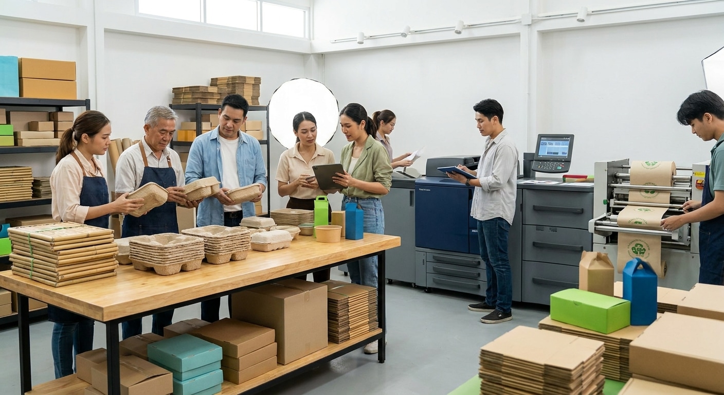 เทรนด์แพ็กเกจจิ้ง 2026: วัสดุรักษ์โลก โอกาสทองของ SME ไทย - eco-friendly-packaging-trend-2026