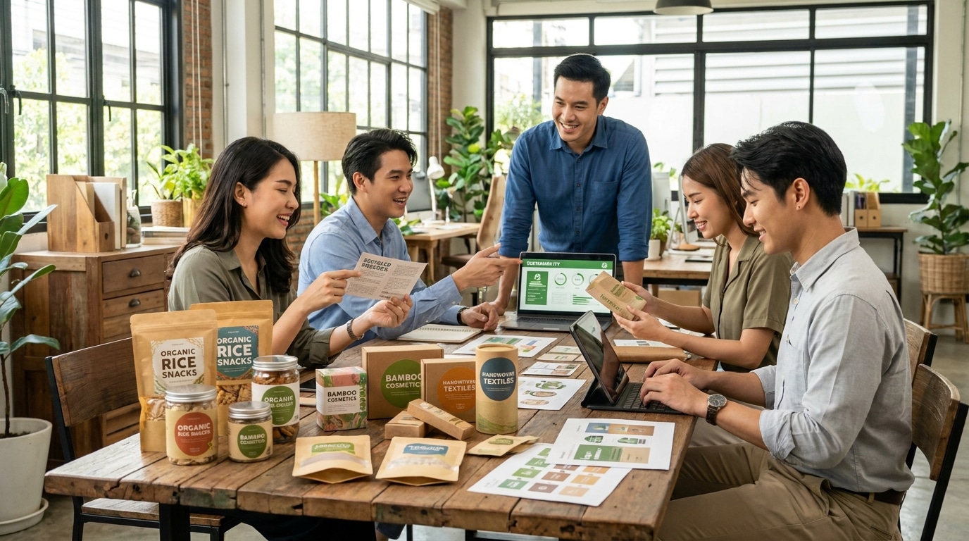 เทรนด์พิมพ์รักษ์โลก 2026 ฉลากสินค้าสร้างยอดขาย SME - eco-friendly-print-trend-2026