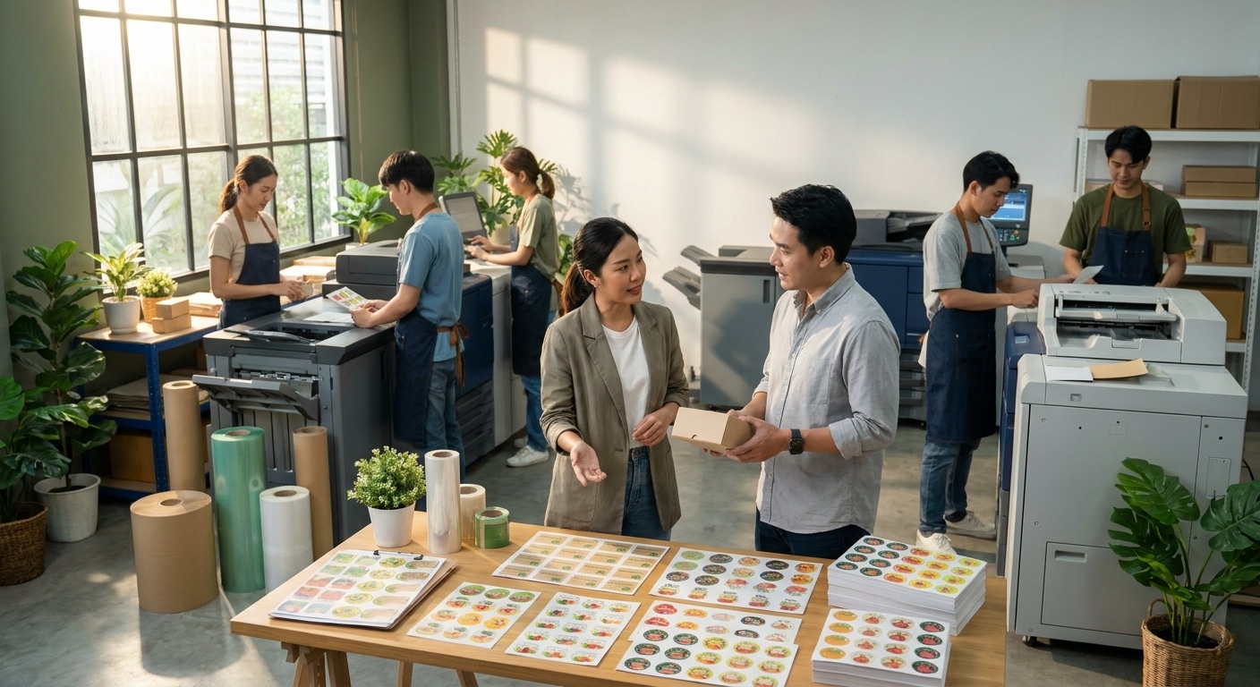 เทรนด์สิ่งพิมพ์ 2026: บรรจุภัณฑ์รักษ์โลก โอกาสทอง SME ไทย - eco-friendly-printing-trend-2026