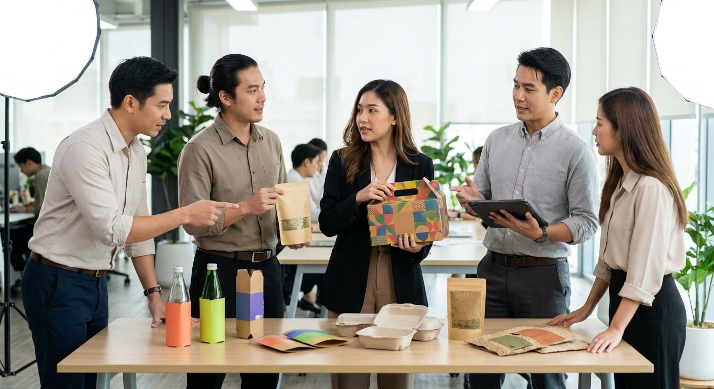 เจาะเทรนด์สื่อสิ่งพิมพ์ 2026! แพ็กเกจจิ้งรักษ์โลกมาแรง - eco-friendly-printing-trend-2026