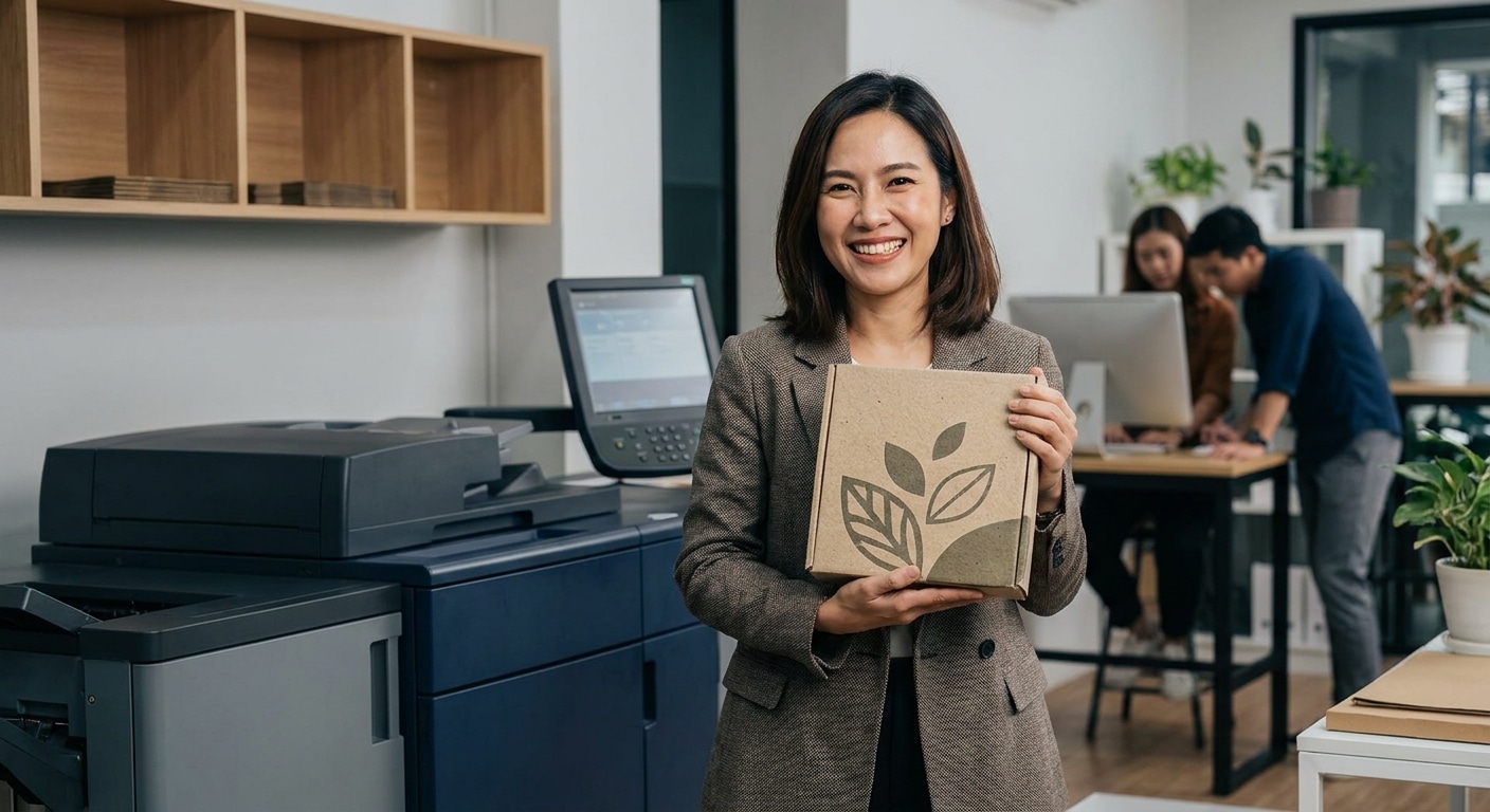 จับตาเทรนด์สิ่งพิมพ์รักษ์โลกครึ่งปีหลัง 2026 โอกาสทอง SME - eco-friendly-printing-trend-2026