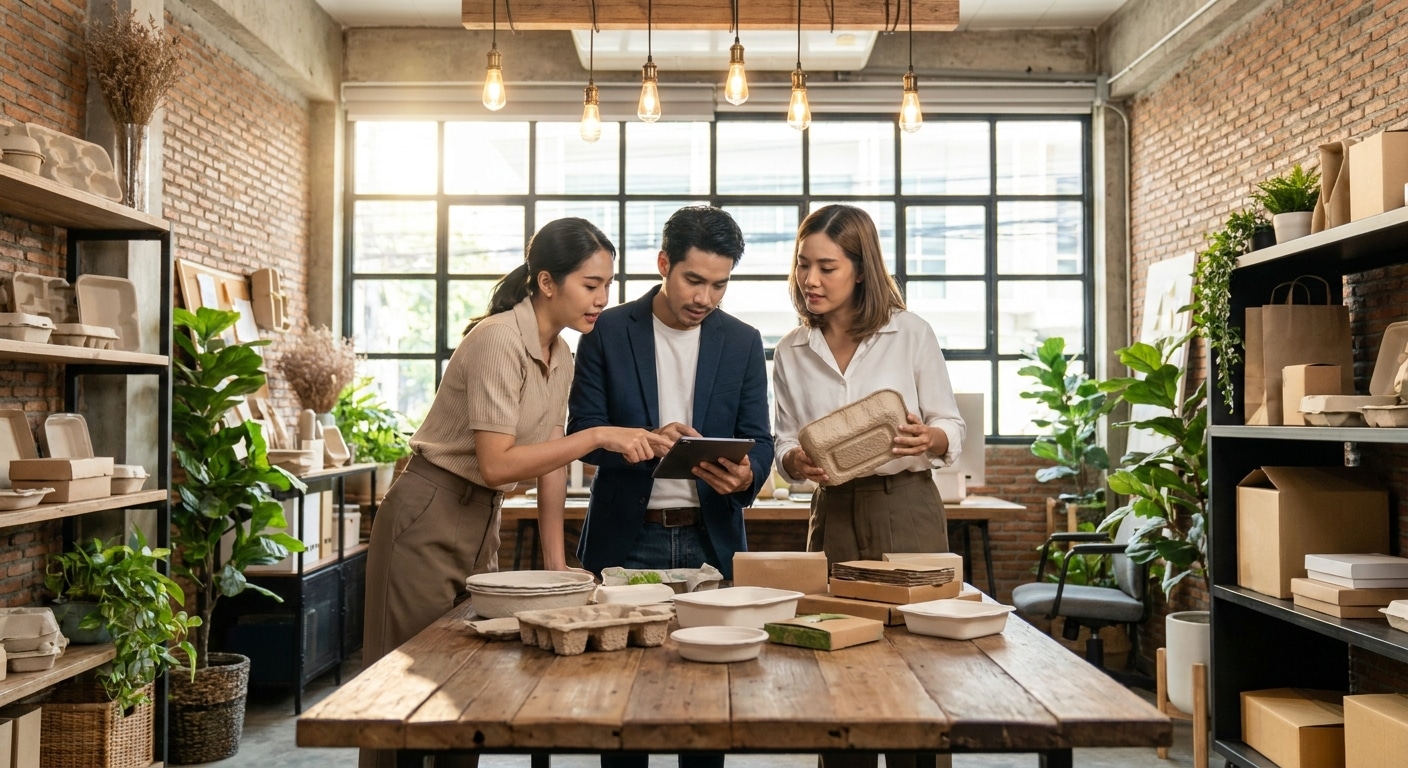 เทรนด์พิมพ์ 2027! แพ็กเกจจิ้งรักษ์โลก โอกาสทองของ SME ไทย - eco-friendly-printing-trend-2027