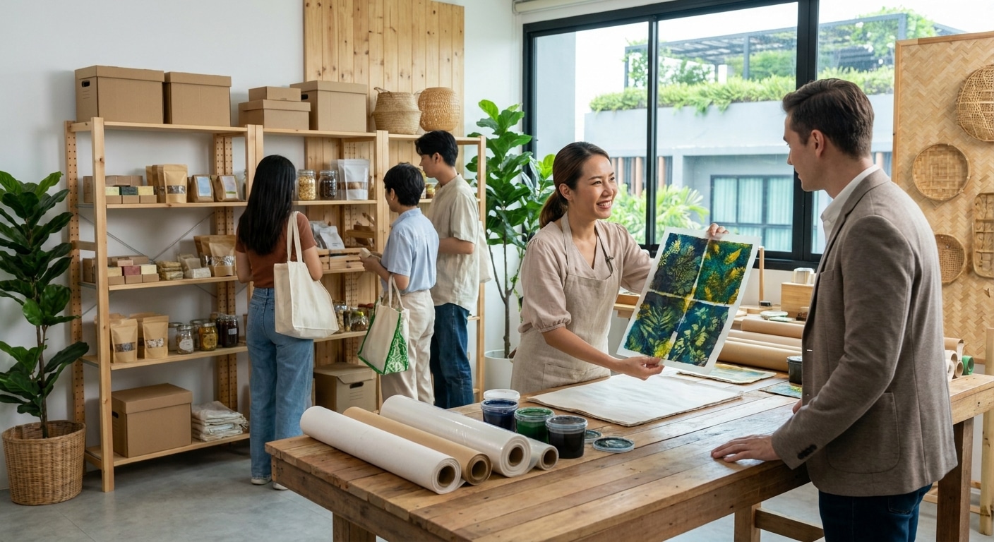 เจาะเทรนด์ 2027! สื่อสิ่งพิมพ์รักษ์โลก โอกาสใหม่ของ SME - eco-friendly-printing-trend-2027