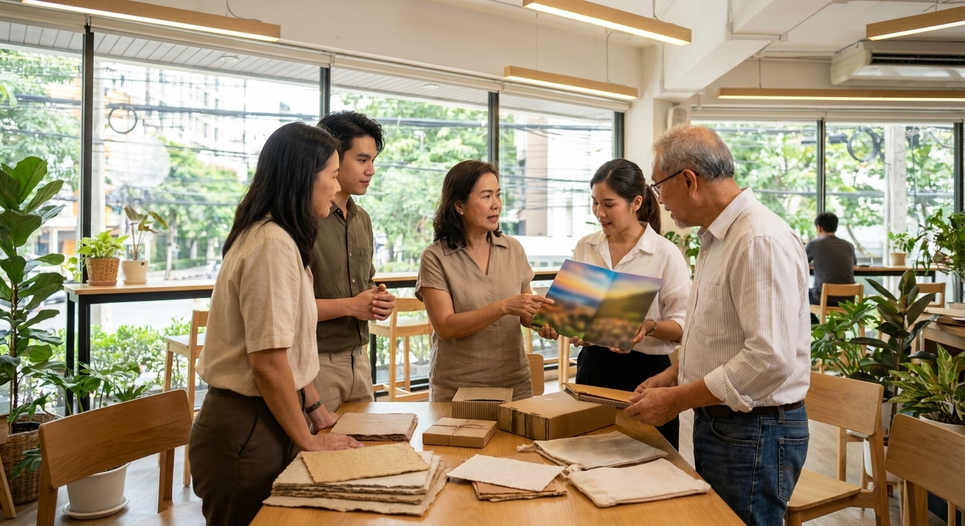 เจาะเทรนด์สิ่งพิมพ์รักษ์โลก 2027 โอกาสทองของ SME - eco-friendly-printing-trend-2027