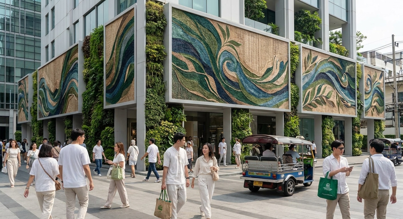 เทรนด์ป้ายโฆษณา 2026: วัสดุรักษ์โลก Eco-Friendly มาแรง - eco-friendly-signage-trend-2026