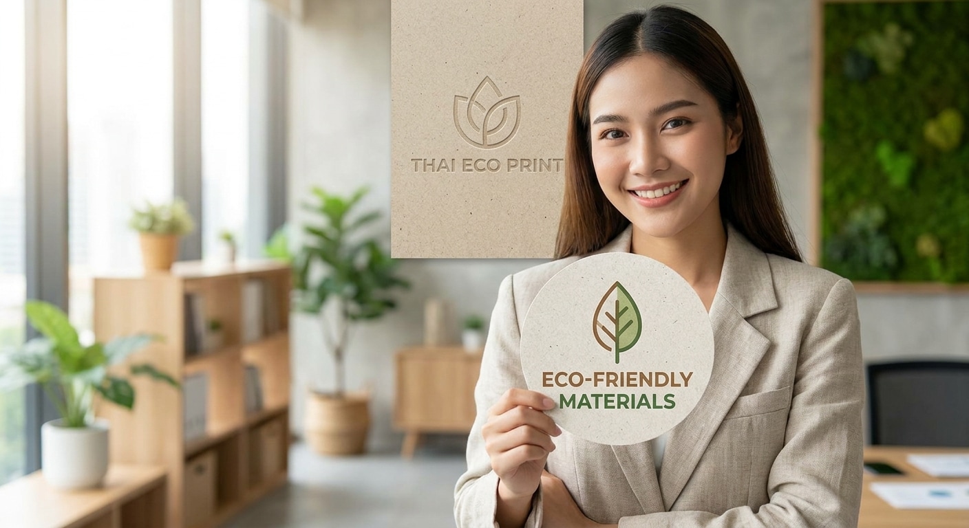 เทรนด์ Q4/2026! พิมพ์ฉลากสินค้าและสติ๊กเกอร์รักษ์โลก - eco-friendly-sticker-label-trend