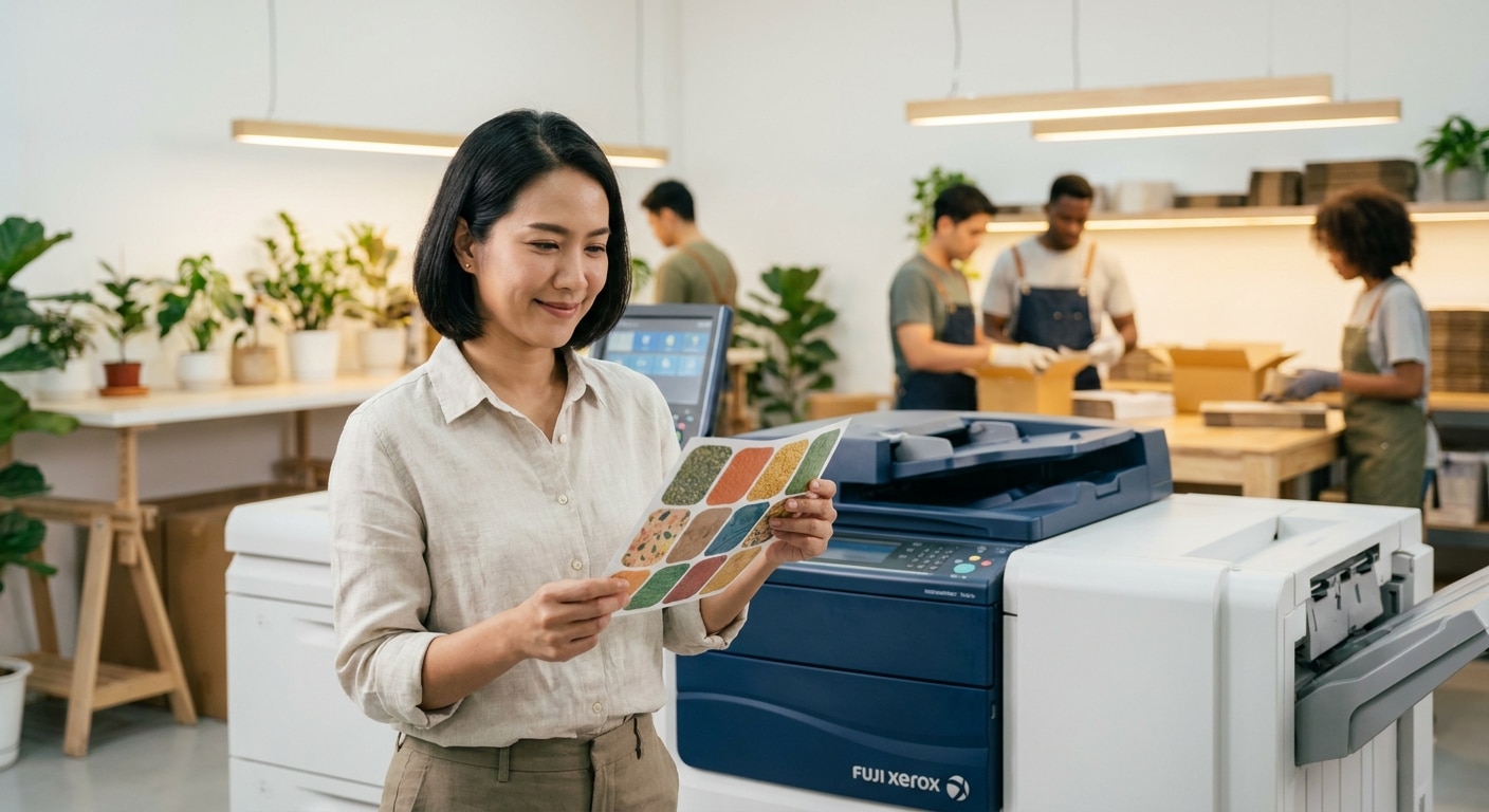 เทรนด์พิมพ์ปลายปี 26! สติ๊กเกอร์รักษ์โลกพลิกโฉม SME - eco-friendly-sticker-printing-trend