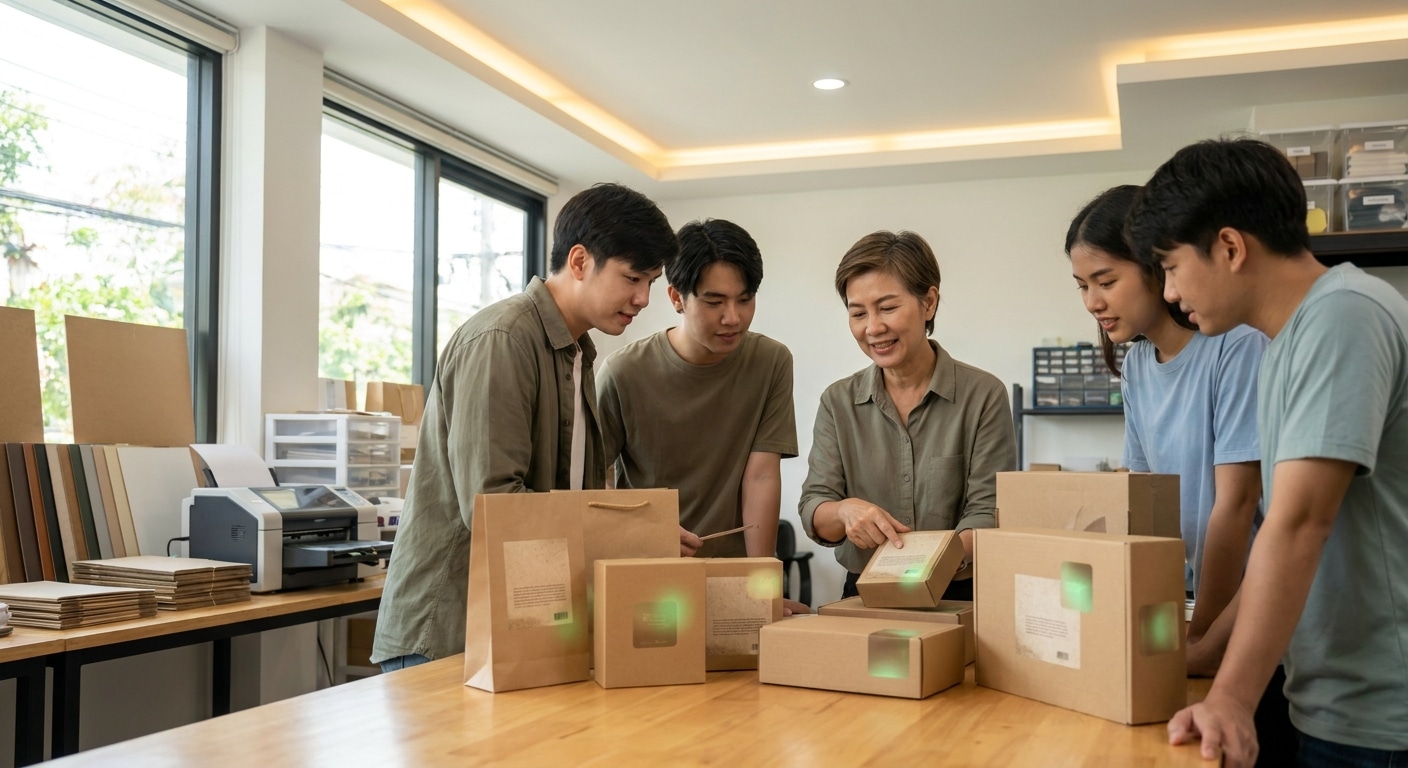 เทรนด์อนาคต! สติ๊กเกอร์รักษ์โลกเพิ่มมูลค่าแบรนด์ - eco-friendly-sticker-trend-2026