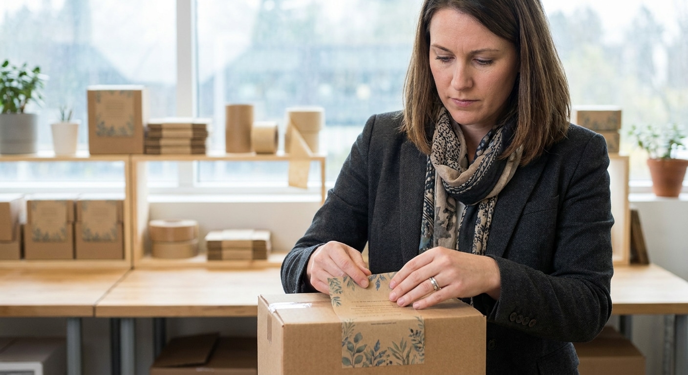 เทรนด์ฉลากสินค้าครึ่งปีหลัง 2026! วัสดุรักษ์โลกมาแรง - eco-label-printing-trend-2026