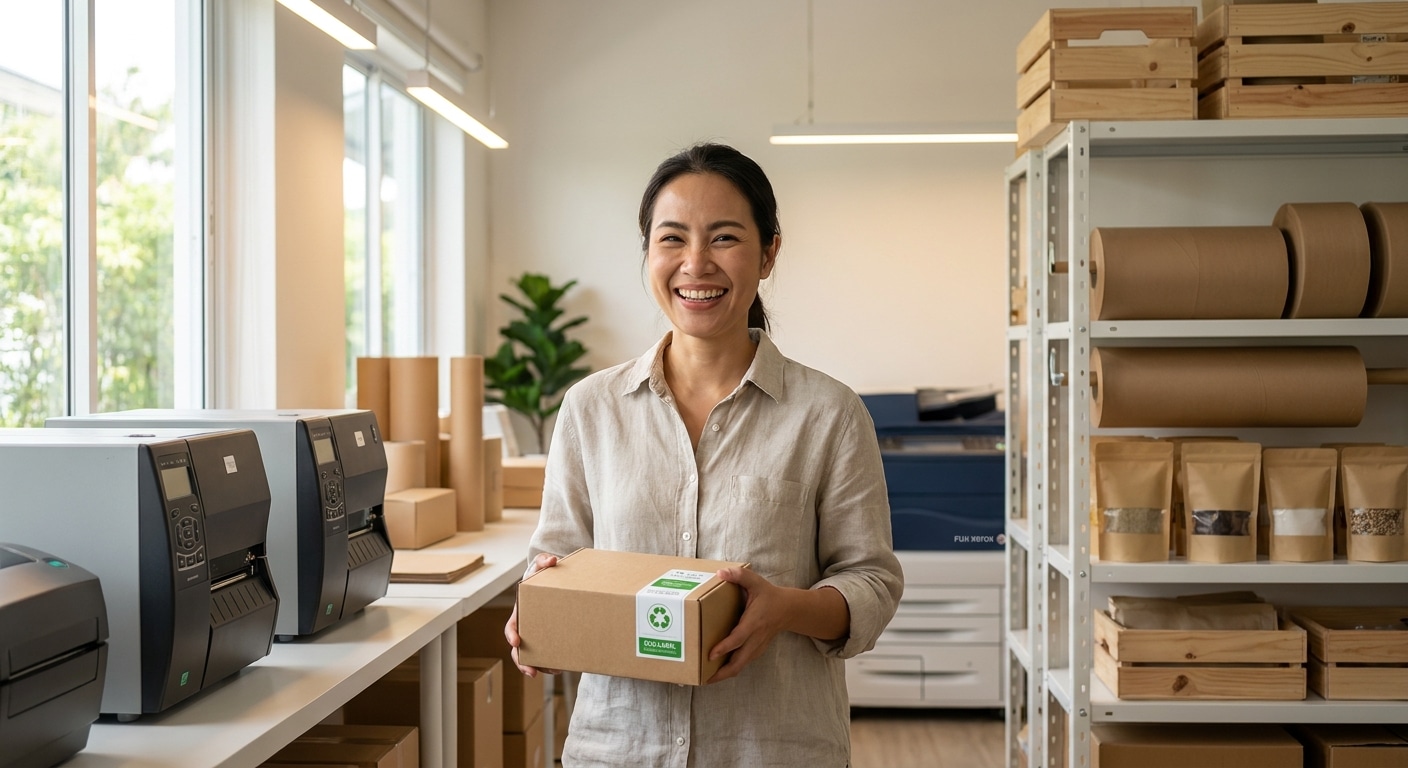 เทรนด์สิ่งพิมพ์ 2026: แพคเกจจิ้งรักษ์โลก โอกาสทองของ SME - eco-packaging-trend-2026