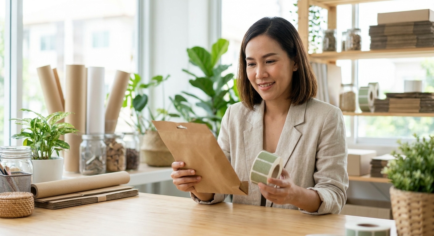 เทรนด์รักษ์โลก 2026: สื่อสิ่งพิมพ์ Eco ดึงดูดลูกค้า - eco-printing-trend-sme-2026