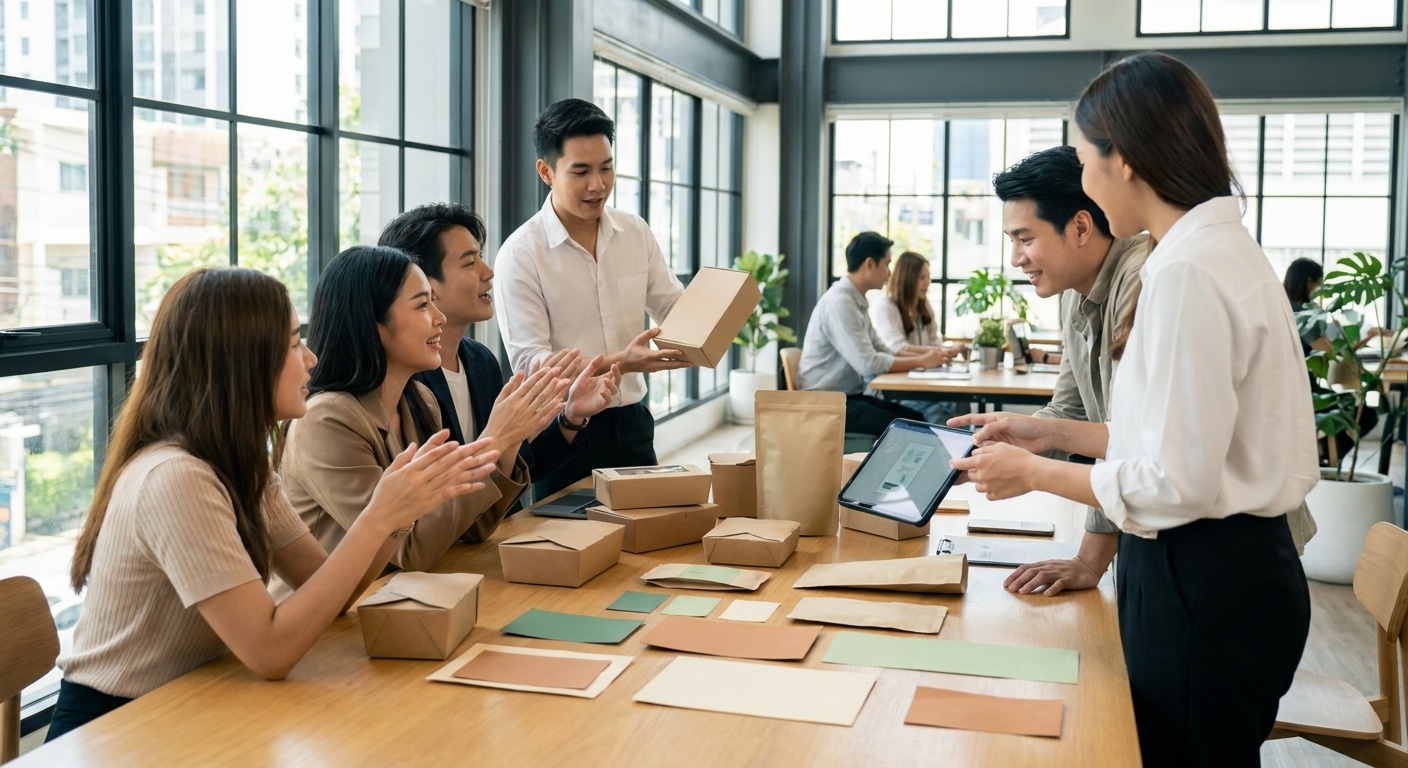 เทรนด์สื่อสิ่งพิมพ์ปี 2027 แพ็กเกจจิ้งรักษ์โลกมาแรง! - eco-printing-trends-2027-sme