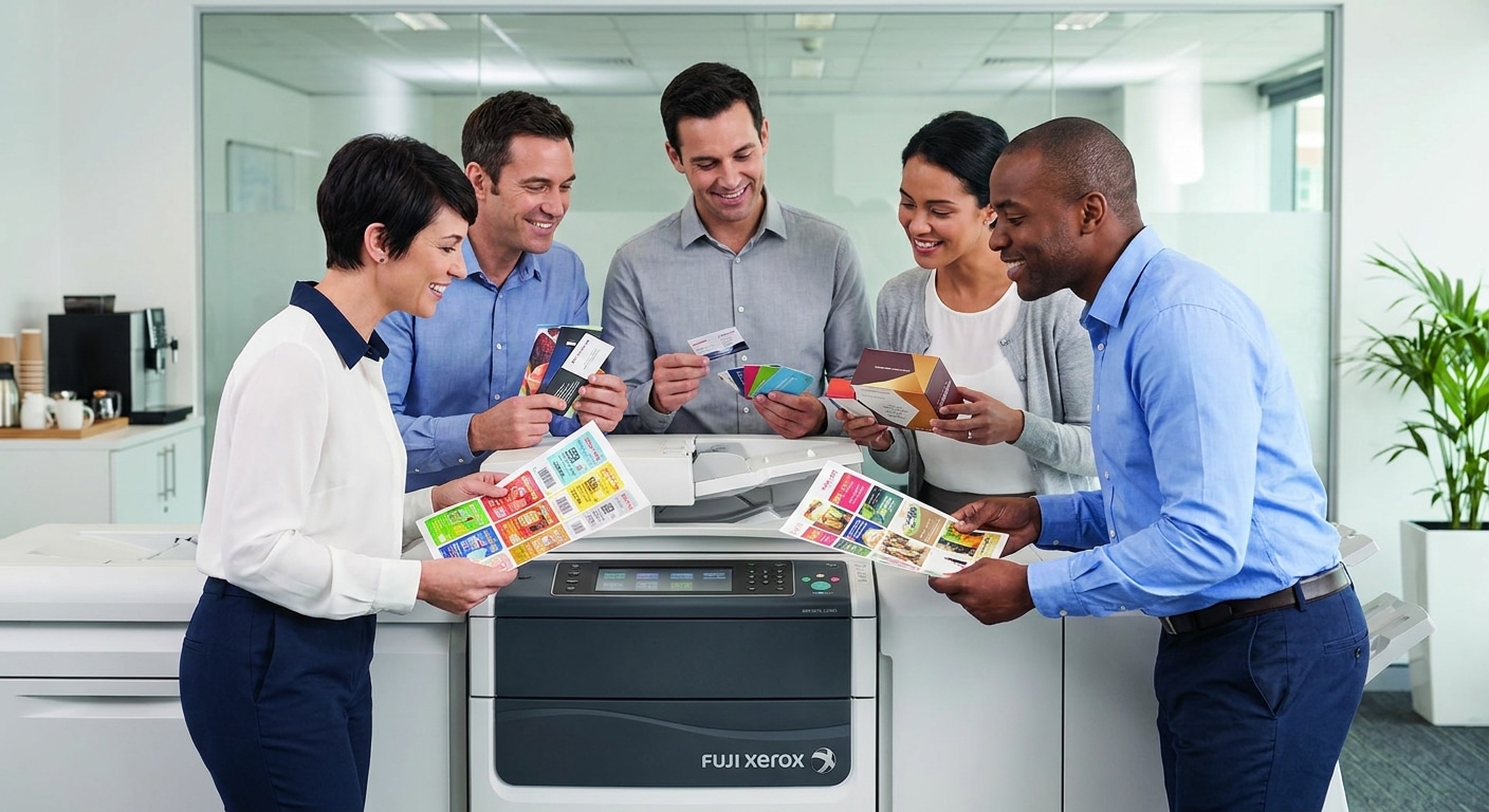 ยกระดับงานพิมพ์ SME ด้วยเทคโนโลยีสี Fuji Xerox - fuji-xerox-digital-print-sme