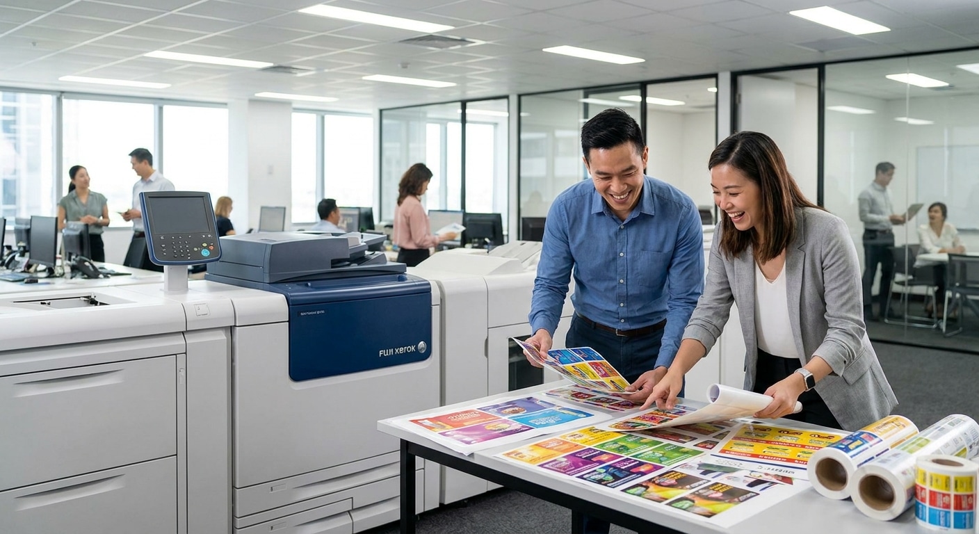 ทำไมเครื่องพิมพ์ Fuji Xerox ถึงตอบโจทย์งานพิมพ์ SME ยุคใหม่ - fuji-xerox-digital-printing-sme