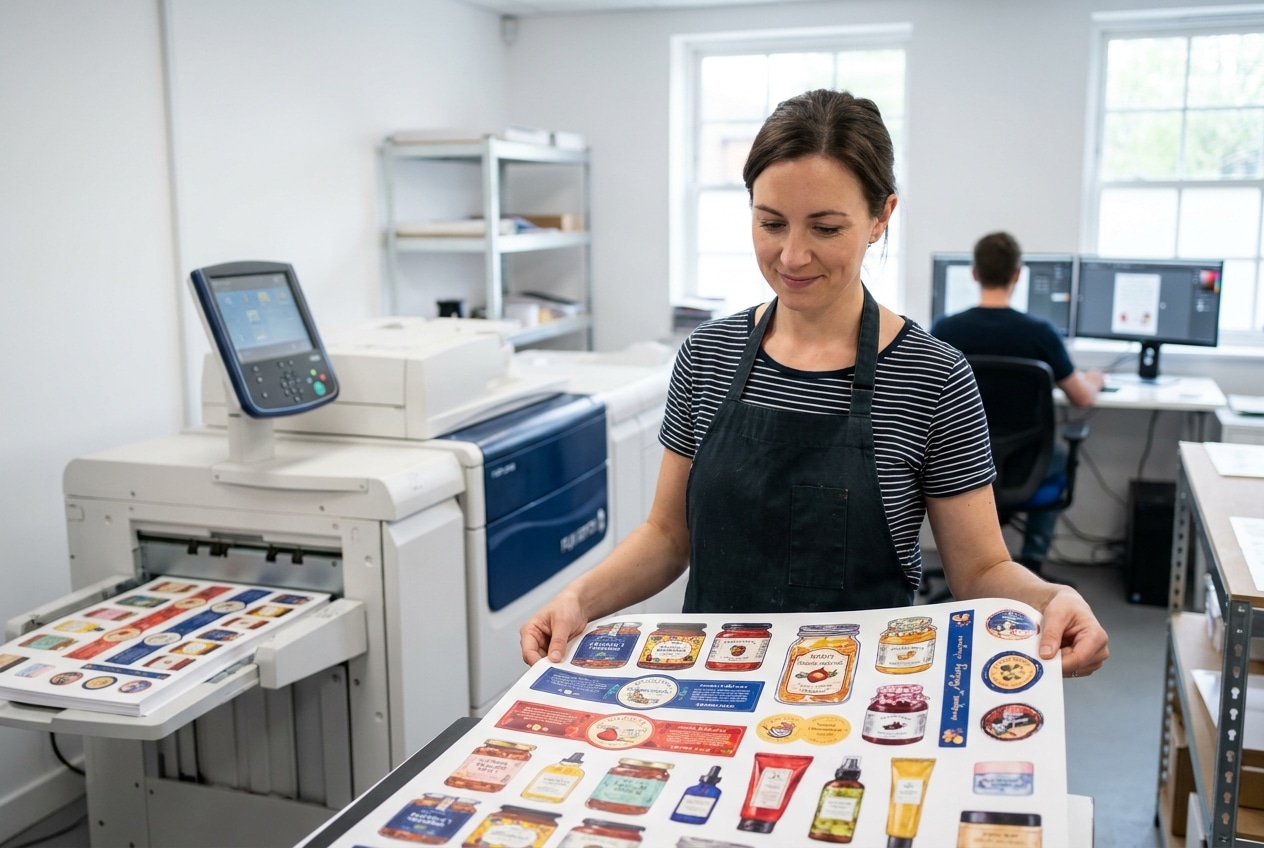 เทคโนโลยีพิมพ์ดิจิทัล Fuji Xerox ยกระดับสติ๊กเกอร์ SME - fuji-xerox-digital-printing-sme