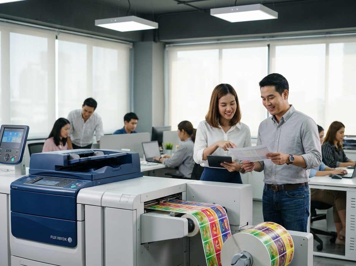 เจาะลึกเทคโนโลยี Fuji Xerox พิมพ์สีสด คมชัด ตอบโจทย์ SME - fuji-xerox-digital-printing-tech
