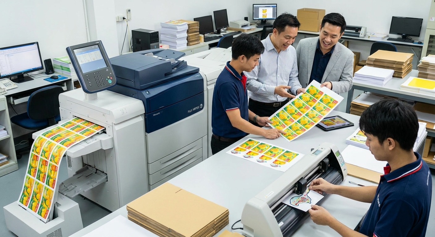 เทคโนโลยีการพิมพ์ดิจิทัล Fuji Xerox ยกระดับฉลากสินค้า SME - fuji-xerox-digital-printing-tech