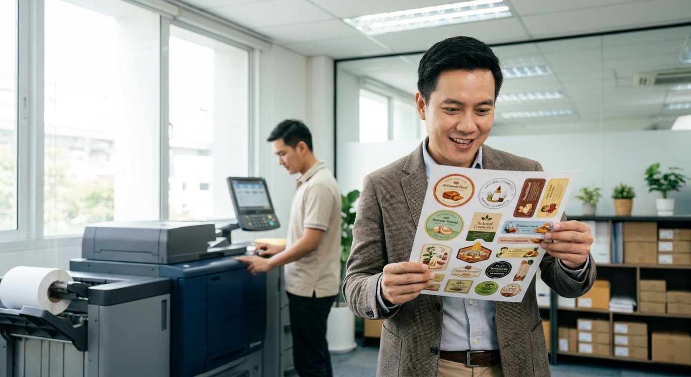 เทคโนโลยี Fuji Xerox: ตัวช่วย SME พิมพ์สติ๊กเกอร์สีสด คมชัด - fuji-xerox-digital-printing-tech