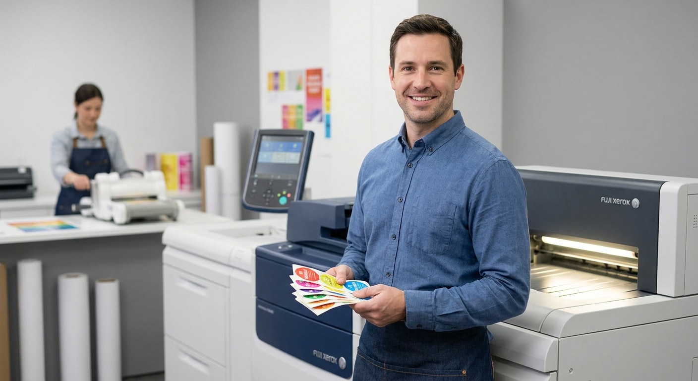 ส่องเทคโนโลยีการพิมพ์ Fuji Xerox ยกระดับงานฉลาก SME - fuji-xerox-digital-printing