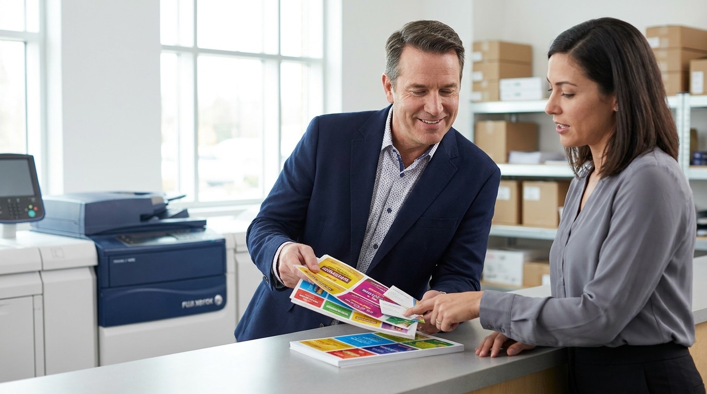 ไขความลับ Fuji Xerox พิมพ์ฉลากและนามบัตร SME ให้สวยคมชัด - fuji-xerox-label-printing-sme