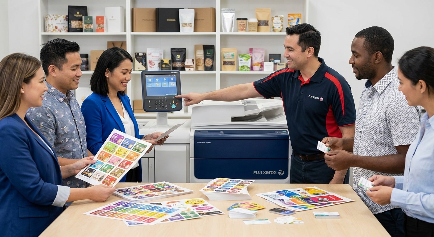 เจาะลึกเทคโนโลยี Fuji Xerox ยกระดับฉลากสินค้า SME - fuji-xerox-label-printing-tech