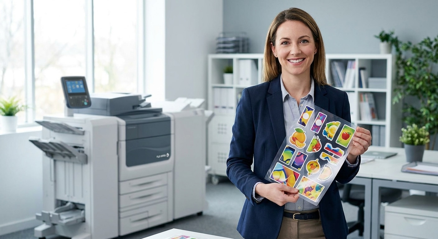 เจาะลึก Fuji Xerox พิมพ์สติ๊กเกอร์สีสด คมชัด ยกระดับ SME - fuji-xerox-printing-tech
