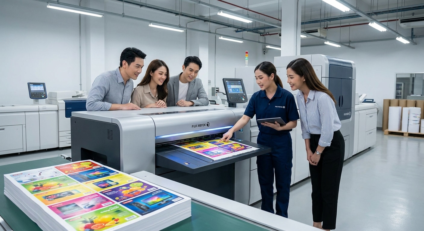 อัปเดตเทคโนโลยีพิมพ์ Fuji Xerox 2026 สีสดคมชัด ยกระดับ SME - fuji-xerox-printing-tech-2026